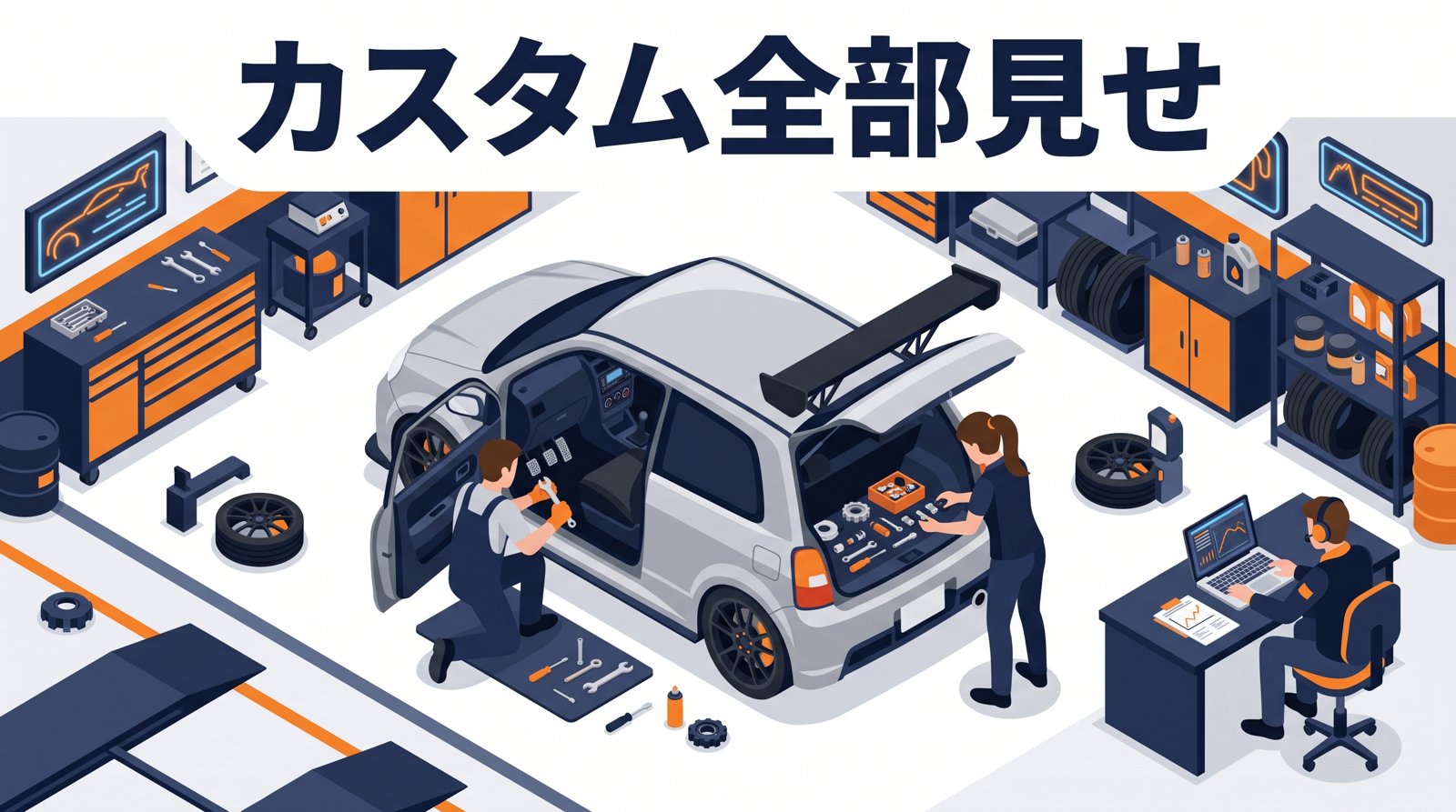 アルトワークスのカスタム全部見せ
